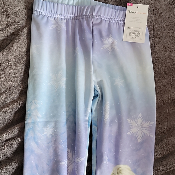 Jumping Beans Frozen fleece lined leggings - Picture 2 of 2